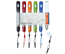 Mini Flashlight Banner Pen