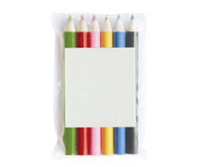 6 Coloured Pencils